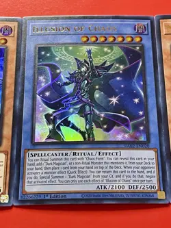 2x Magicians' Souls + ILLusion Of Chaos | Ultra Rares | NM | 1st Ed | YuGiOh! - Image 5