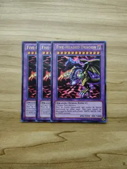 Yu-Gi-Oh! - Five-Headed Dragon 3X - Ultra Rare - LC03-EN004 - Full Playset - Image 1
