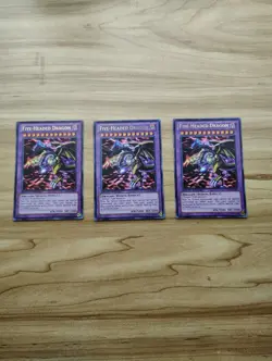 Yu-Gi-Oh! - Five-Headed Dragon 3X - Ultra Rare - LC03-EN004 - Full Playset - Image 2