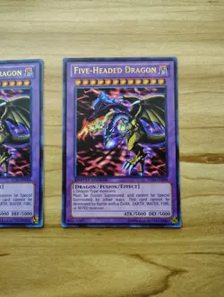 Yu-Gi-Oh! - Five-Headed Dragon 3X - Ultra Rare - LC03-EN004 - Full Playset - Image 5