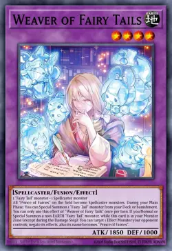 BLZD-EN033 "Weaver of Fairy Tails" Super Rare Yu-Gi-Oh! - Image 1