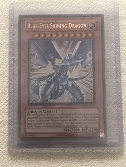 Konami Yu-Gi-Oh! Blue-Eyes Shining Dragon RP02-EN096 Secret Rare Holo UNL EN - Image 1