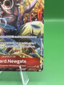 One Piece TCG CCG Edward.Newgate St15-002 PRB02 Alt Art English NM Foil - Image 2