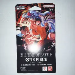 Bandai One Piece Card Game The Time of Battle OP-16 English 12-Card Booster Pack - Image 1