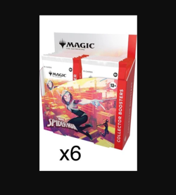Collector Booster Box Marvel's Spider-Man SPM MTG PRESALE 9/19 x6 FREE SHIPPING - Image 1