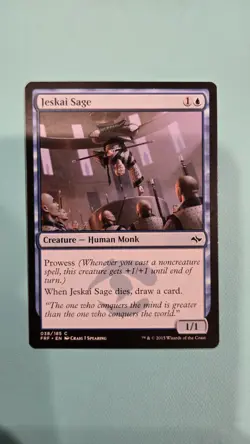 MTG Magic the Gathering Jeskai Sage (38/189) Fate Reforged LP - Image 1