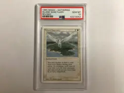 MTG Revised ISLAND SANCTUARY PSA 10 (5052) Graded Power - Image 1