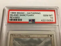 MTG Revised ISLAND SANCTUARY PSA 10 (5052) Graded Power - Image 3
