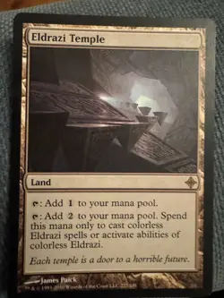 MTG Eldrazi Temple NM Normal Rise of the Eldrazi - Image 1