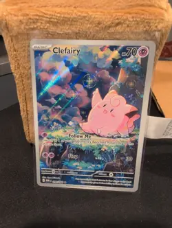 Clefairy 094/088 (IR) Pokemon Perfect Order Full Art Illustration Rare Pokemon - Image 1