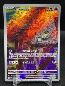 Drowzee Illustration Rare Holo SV01: Scarlet & Violet Pokemon TCG 210/198 NM 492 - Image 1
