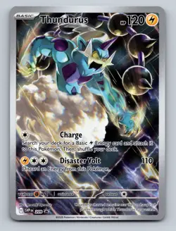 Pokemon TCG Thundurus Holo Promo SV: Scarlet & Violet Promo Cards 209 - Image 1