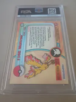 🔥psa 9🔥 Moltres Topps TV Animation Series 3 2000 #146 Pokemon - Image 2