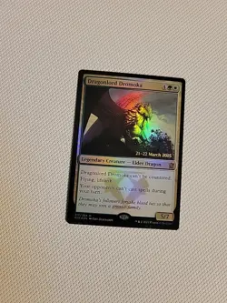 MTG Dragonlord Dromoka Prerelease Cards Foil Lightly Played MTG - Image 1