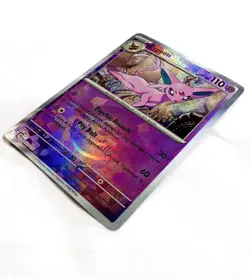 Pokemon TCG Espeon 033/131 Prismatic Evolutions POKE BALL Pattern Reverse Holo - Image 5