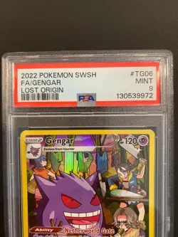 Pokemon Gengar TG06/TG30 Swsh11: Lost Origin Trainer Gallery PSA 9 Mint - Image 2