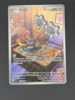 Pokemon TCG Klink Black Bolt Card 139/086 Illustration Rare - Image 1