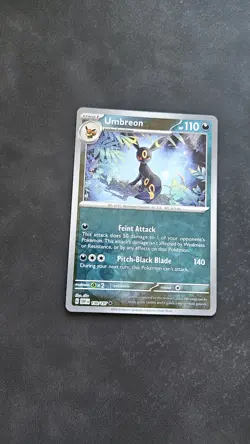 Pokemon TCG Umbreon - 130/197 - Uncommon - Reverse Holo NM, Obsidian Flames - Image 1