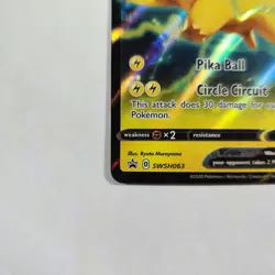Pikachu V SWSH063 - Pokemon TCG - SWSH: Sword & Shield Promo Cards - NM - Image 5