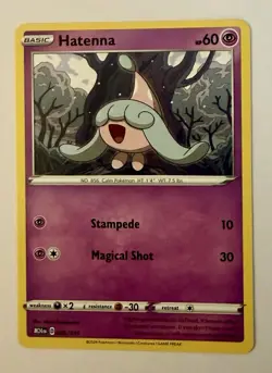 Hatenna M24 005/015 Pokemon McDonald's Promos 2024 Promo EN NM - Image 1