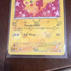 The Pokemon Company Pikachu RC7/RC25 Legendary Treasures RC Holo 60HP - Image 3