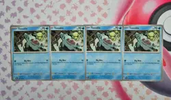 Totodile 039/162 ×4 Temporal Forces Pokemon TCG Playset - Image 1