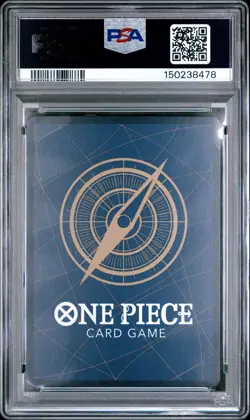 2025 ONE PIECE JAPANESE OP14-THE AZURE SEA'S SEVEN #119 DRACULE MIHAWK PSA 9 - Image 2