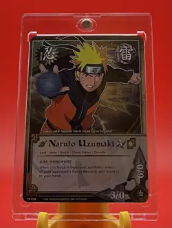 Naruto Collectible Card Game: Naruto Uzumaki PR 038 NM Holo Shonen Jump Promo - Image 1