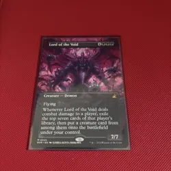 MTG Lord of the Void Non-Foil Borderless alt art (424) Mythic Ravnica Remastered - Image 1