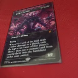 MTG Lord of the Void Non-Foil Borderless alt art (424) Mythic Ravnica Remastered - Image 2