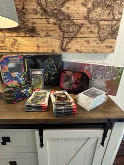 Pokemon Starter Collector Pack - 8 sealed Twilight Masquerade Packs&More - Image 1