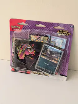Pokemon TCG Mega Evolution Ascended Heroes Tech Sticker Collection Purple 🔥 - Image 2