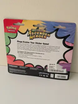 Pokemon TCG Mega Evolution Ascended Heroes Tech Sticker Collection Purple 🔥 - Image 4
