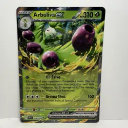 Arboliva EX 023/182 Pokemon SV10: Destined Rivals Double Rare Holo 2025 - Image 1