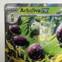 Arboliva EX 023/182 Pokemon SV10: Destined Rivals Double Rare Holo 2025 - Image 3