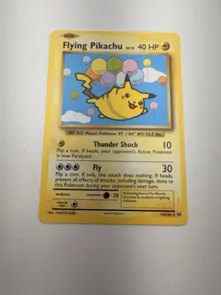 Pokemon TCG Flying Pikachu Pokemon Evolutions - Image 1