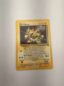 Pokemon TCG Electabuzz Promo Pokemon The First Movie - Image 1