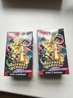 2x Pokemon: Mega Evolution Ascended Heroes Booster Bundle| Brand New & Sealed - Image 1