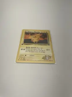Pokemon TCG Lt. Surge's Pikachu 84/132 Gym Challenge - Image 2