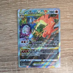 Pokemon TCG Charizard Vstar Sword & Shield Swsh262 Holo Promo NM - Image 1