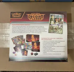 Pokemon TCG Scarlet & Violet Obsidian Flames Elite Trainer Box Factory Sealed - Image 2