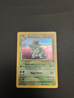 1999 WOTC Nidoqueen Jungle Set 7/64 Holo Rare Unlimited Pokemon TCG Card English - Image 3