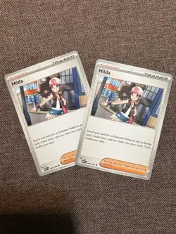 Pokemon Hilda Supporter Trainer BW Black Star Promo 084/086 x2 Cards - Image 1