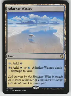 Adarkar Wastes Normal R Commander: Bloomburrow 291 NM - Image 1