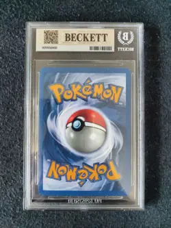 Pokemon Dunkles Lahmus 12/82 Team Rocket 1 Edition HOLO BGS PSA 8.5 NM-MT+ - Image 2