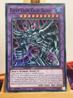 Agyptischer Gotterschleim RA01-EN029 Super Rare Englisch NM YUGIOH - Image 1