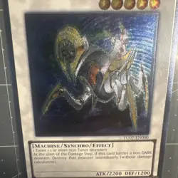 YUGIOH! Ally of Justice Catastor Ultimate Rare UTR TU07-EN000 - Image 4