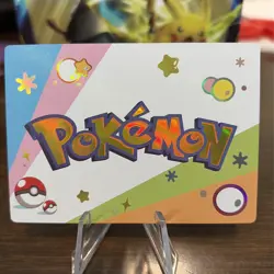 Pokemon Mengka 1.0 - April Psyduck GR-004 Months Card - Chinese Non TCG - Image 2