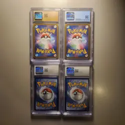 4 card charizard graded lot pokemon 011/071 s10b Radiant Charizard×2 SWSH050×2 - Image 2