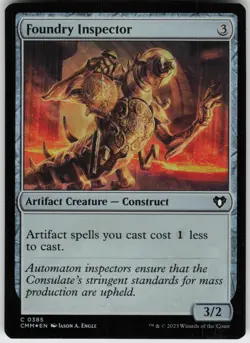 Foil Foundry Inspector 385 Commander Masters C NM - Image 1